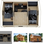 Suradówek Suradowo koło Lipna domy bezpośrednio dom nowy drewniany bezpośrednio