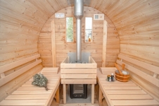 Praha luxusní PUR izolované sauny, rovná podlaha, produkty Premium