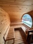 Wrocław saunę używaną mobilną na przyczepie dwuosiowej sprzedam