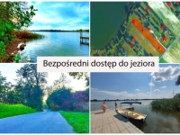 Topólka Jezioro Głuszyńskie działkę z linią brzegową jeziora sprzedam