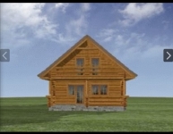 Dom drewniany na sprzedaż