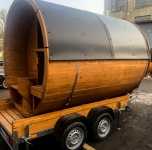 Brno nové i použité sauny na klasických pojízdných přívěsech