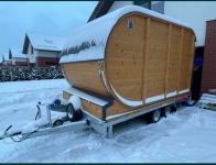 Żylina Predám používaný prívesný vozík so saunou
