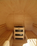 Gdańsk sprzedam Sauna Mobilna AQUA 2,4m, piec na drewno, przyczepa lekka