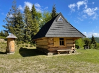 Domek drewniany w Gorcach