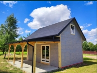 Dom domek drewniany 35m2 35 m2 70 budowa pergola altana garaż wiata