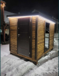 Praha Venkovní přenosná finská suchá zahradní sauna